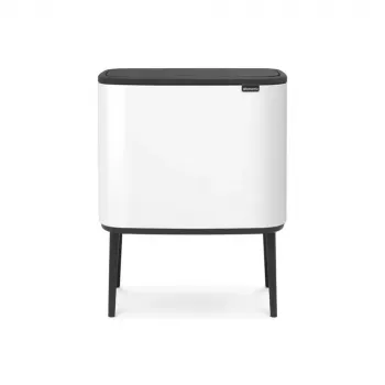 Afvalemmer Brabantia 313547 34 L rechthoekig kunststof wit