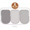 Brabantia Bo 121005 pedaalemmer, 3 x 11 L, wit