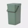 Afvalemmer Brabantia 129827 16L rechthoekig kunststof groen