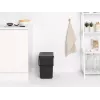 Brabantia 129940 afvalemmer 25 l rechthoekig kunststof grijs