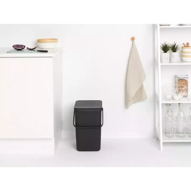 Brabantia 129940 afvalemmer 25 l rechthoekig kunststof grijs