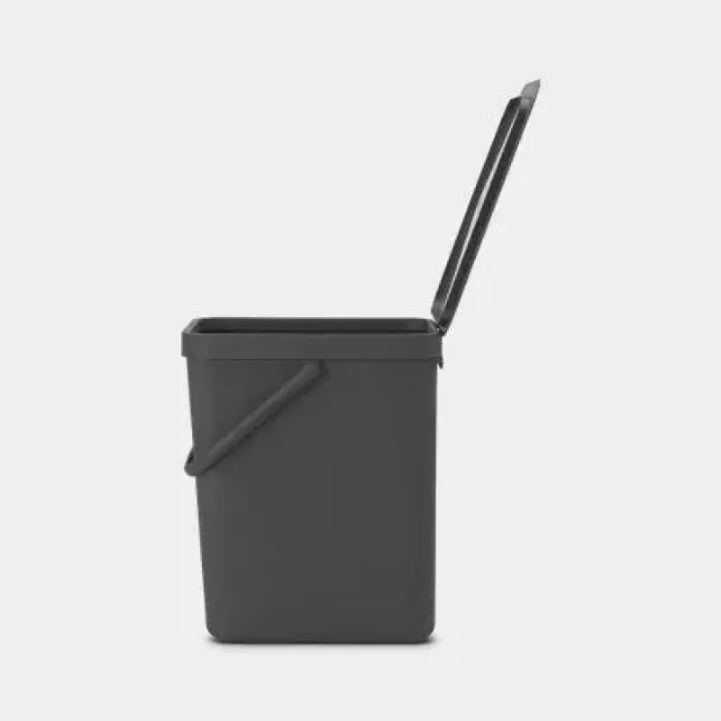 Brabantia 129940 afvalemmer 25 l rechthoekig kunststof grijs