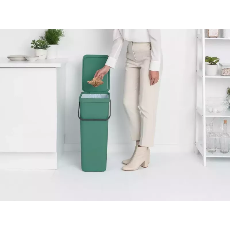 Brabantia Sort & Go 40 l rechthoekig groen