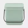 Brabantia Sort & Go afvalbak 3 l groen breedte 188 mm diepte 139 mm hoogte 181 mm