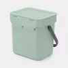 Brabantia Sort & Go afvalbak 3 l groen breedte 188 mm diepte 139 mm hoogte 181 mm