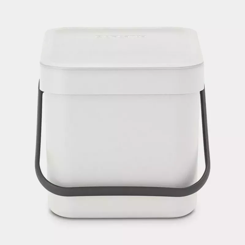 Brabantia Sort & Go 6 l grijs afvalemmer 200x245x181 mm