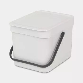 Brabantia Sort & Go 6 l grijs afvalemmer 200x245x181 mm