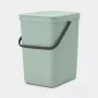 Brabantia Sort & Go 25 l groene afvalemmer 265x340x400 mm