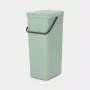 Brabantia Sort & Go 40 l groene afvalemmer 267x341x620 mm