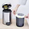 Brabantia newIcon pedaalemmer rond geborsteld RVS