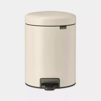 Brabantia NewIcon 5 l ronde beige afvalemmer