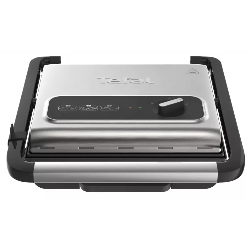 Contactgrill Tefal Inicio GC242D 2000W zwart roestvrij staal