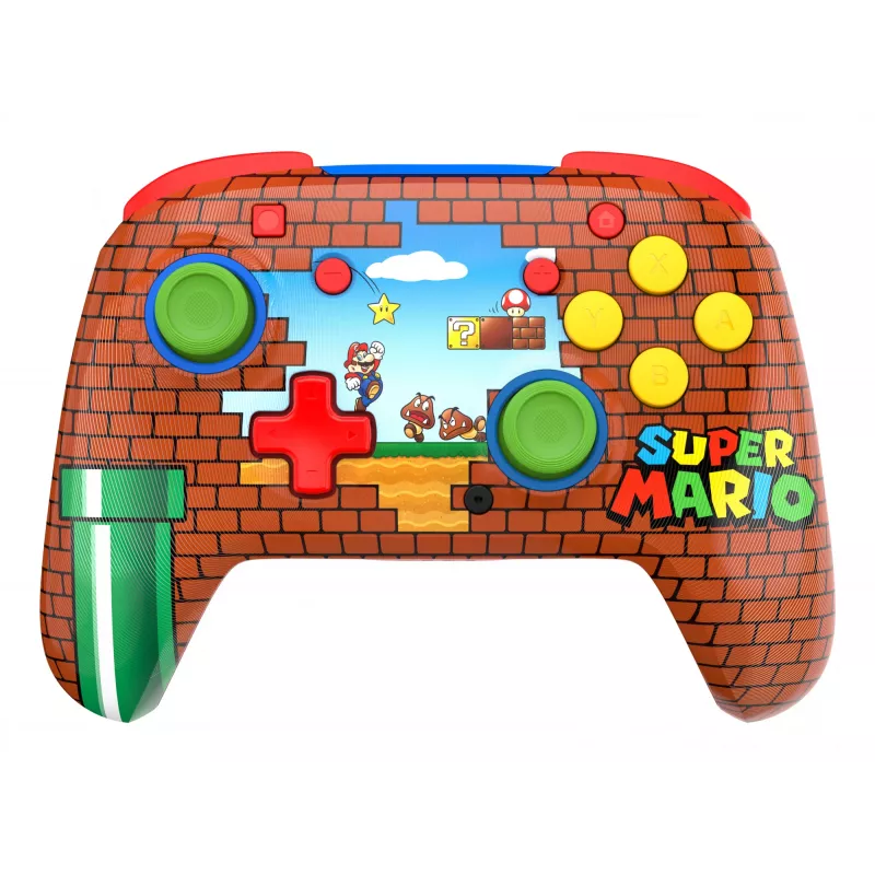 Turtle Beach Rematch draadloze controller voor Nintendo Switch, Mario Bricks Reveal