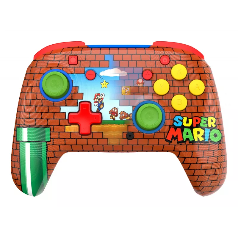 Turtle Beach Rematch draadloze controller voor Nintendo Switch, Mario Bricks Reveal
