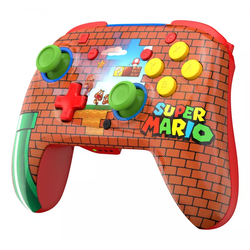 Turtle Beach Rematch draadloze controller voor Nintendo Switch, Mario Bricks Reveal