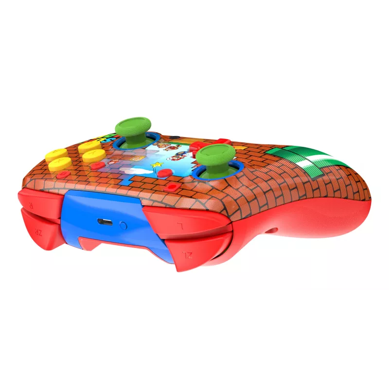 Turtle Beach Rematch draadloze controller voor Nintendo Switch, Mario Bricks Reveal