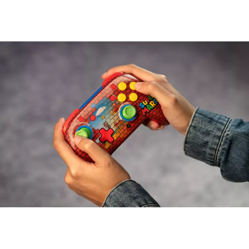 Turtle Beach Rematch draadloze controller voor Nintendo Switch, Mario Bricks Reveal