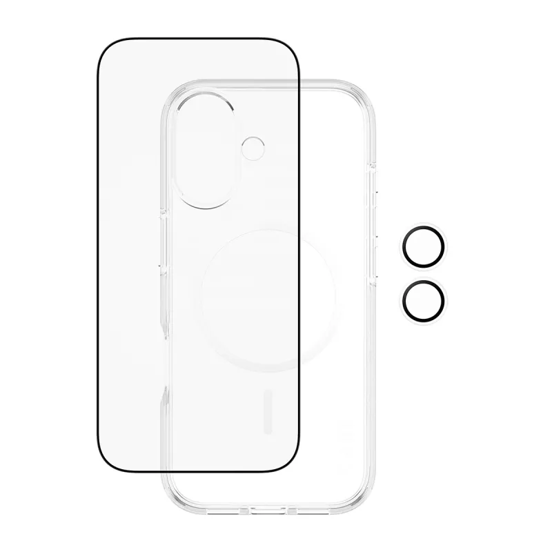 PanzerGlass CARE 3-in-1 Flagship Explorer bundel iPhone 17 kras- en stootvast