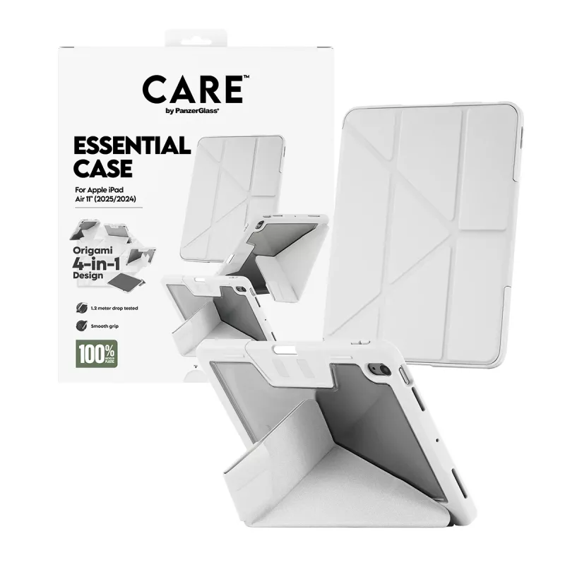 PanzerGlass CARE™ by Essential Case lichtgrijs iPad Air 11 inch (2024-2026)