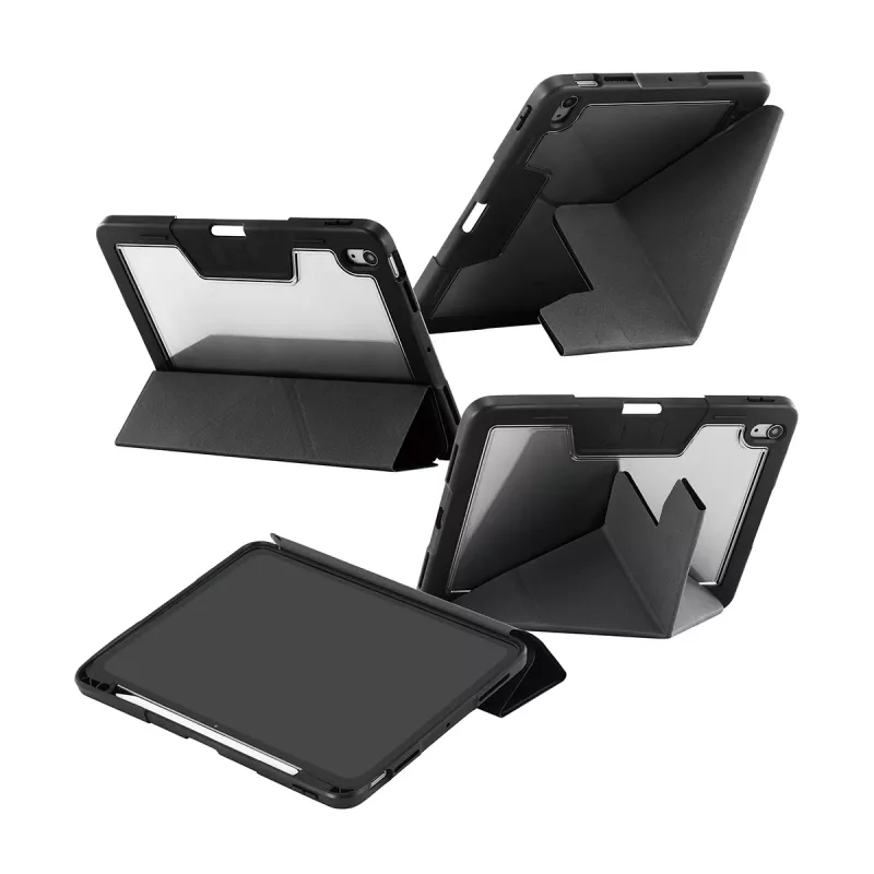 Tabletbeschermhoes PanzerGlass TPU Essential Case CR76640 zwart voor iPad Air