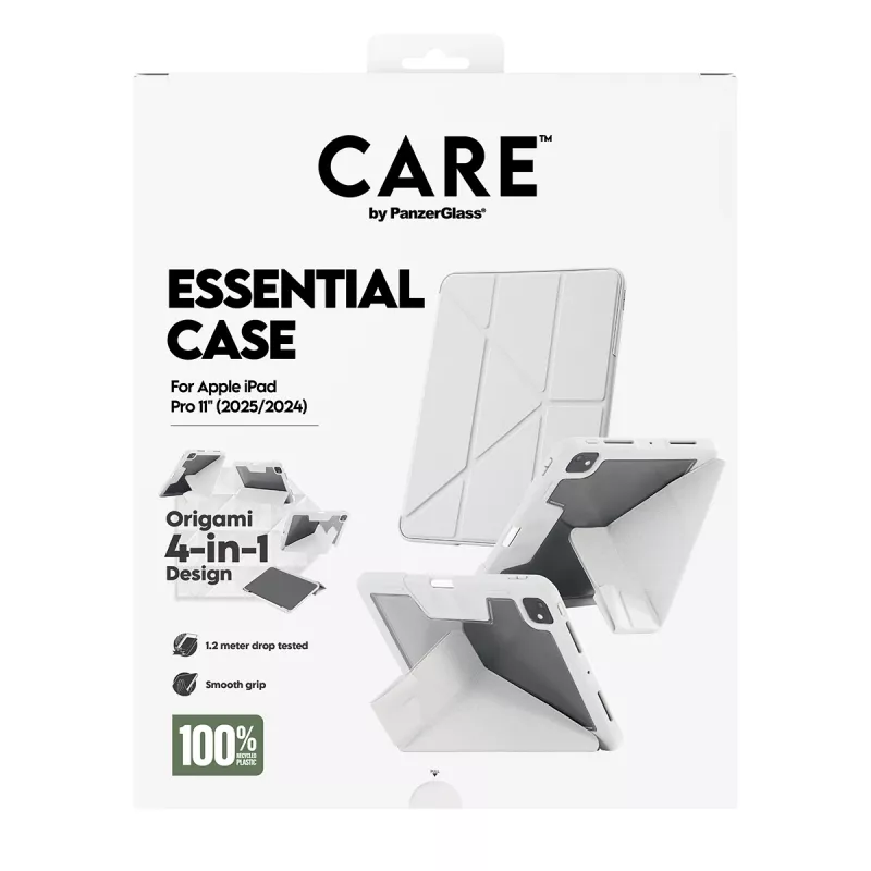 Cover PanzerGlass CARE by ® TPU Essential Case grijs iPad Pro 11 inch (2024-2025)
