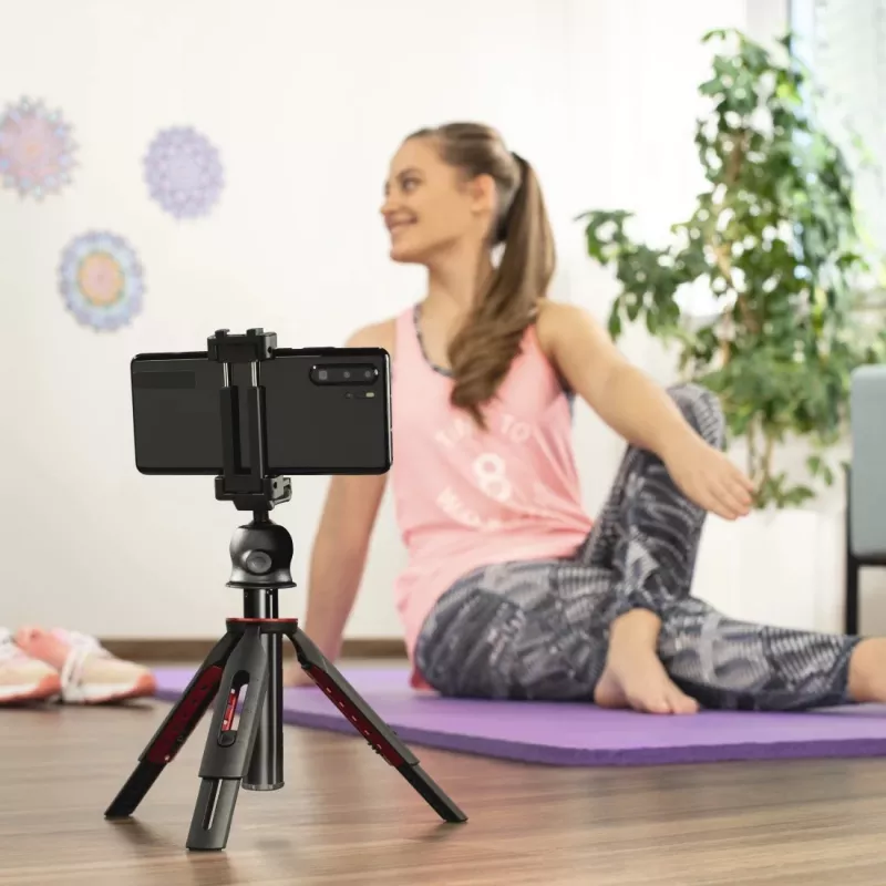 Statiev HAMA Solid 80 Ball met Bluetooth-ontspanner – HAMA Solid 80 kogelkopstatiev