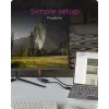 HDMI-naar-VGA-adapter IcyBox IB-AC502a — HDMI A (stekker) naar VGA (bus) adapter