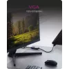 HDMI-naar-VGA-adapter IcyBox IB-AC502a — HDMI A (stekker) naar VGA (bus) adapter