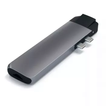Satechi Type-C Pro Hub, 4K HDMI met Ethernet, space gray (ST-TCPHEM)