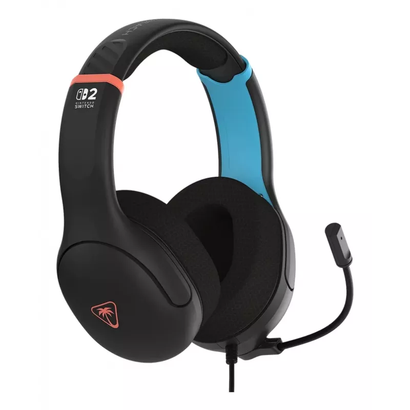 Turtle Beach Airlite Fit Charcoal zwart bedrade gaming-headset met Flip-to-Mute-microfoon, over-ear comfort