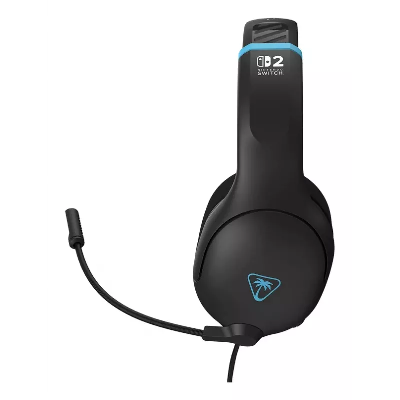 Turtle Beach Airlite Fit Charcoal zwart bedrade gaming-headset met Flip-to-Mute-microfoon, over-ear comfort