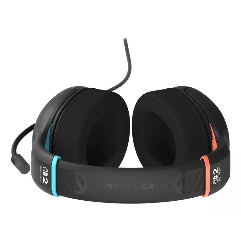 Turtle Beach Airlite Fit Charcoal zwart bedrade gaming-headset met Flip-to-Mute-microfoon, over-ear comfort