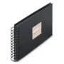 Hama 00009833 Fine Art spiraalfotoalbum 24x17, 50 zwarte bladen, New Black