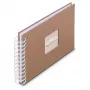 Hama 00009848 Fine Art spiraalfotoalbum 24x17, 50 witte pagina's, Mousse