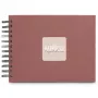 Hama 00009857 fotoalbum rood 50 blad spiraalband