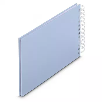 Hama 00009860 fotoalbum blauw 50 bladen spiraalband