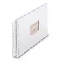 Hama 00009843 Fine Art spiraal-fotoalbum 28x24, 50 witte pagina's, wit