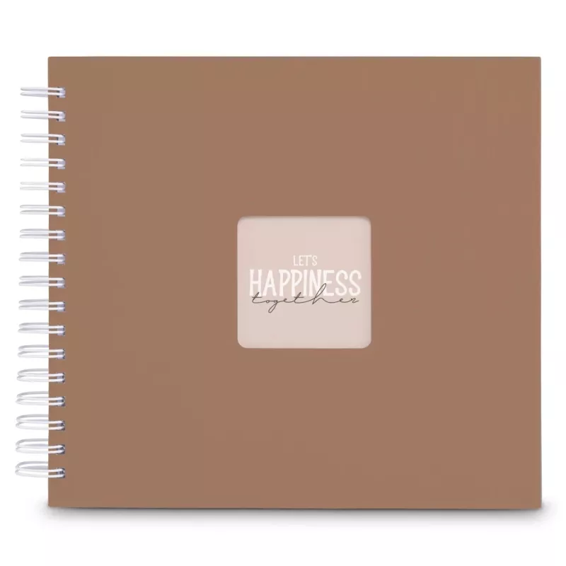 Hama 00009849 Fine Art spiraal-fotoalbum 28x24, 50 witte pagina's, Mousse