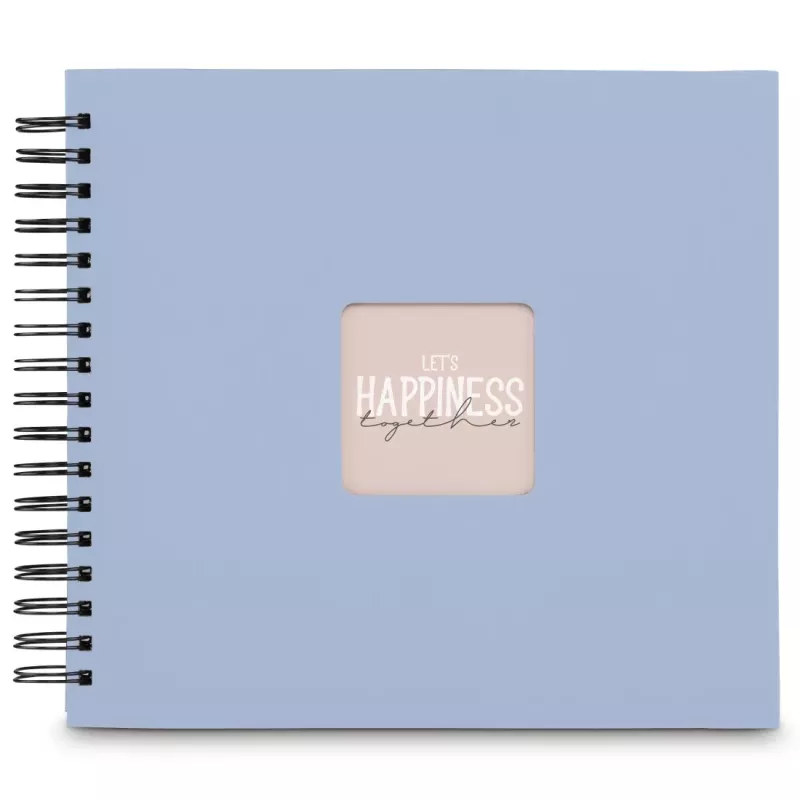 Hama 00009864 fotoalbum blauw 100 bladen spiraalband