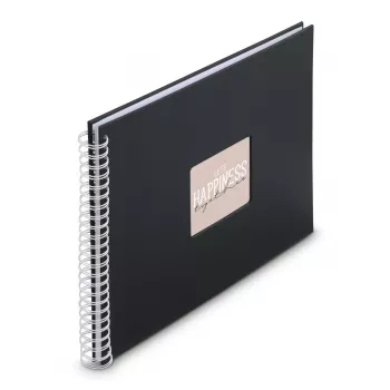 Hama Fine Art fotoalbum zwart 300 blad 10 x 15 cm spiraalband