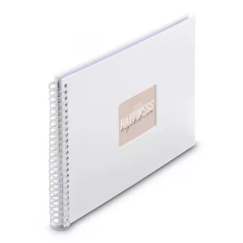 Hama Fine Art fotoalbum wit 300 blad 10 x 15 cm spiraalband
