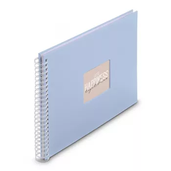 Hama Fine Art fotoalbum blauw 300 blad 10 x 15 cm spiraalband