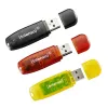 Intenso Rainbow Line USB-stick 8 GB, USB-A 2.0, multipack van 3, meerkleurig