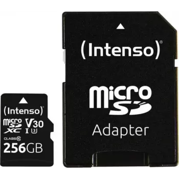 Geheugenkaart Intenso 3433492 256 GB MicroSDXC UHS-I