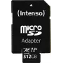 MicroSDXC-kaart Intenso 512 GB UHS-I Klasse 10 3433493