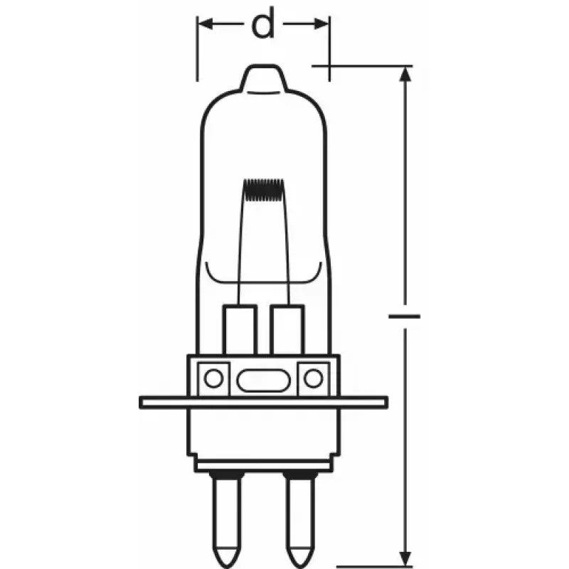 Halogeenlamp Osram 64260 30 W