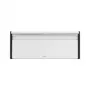 Broodtrommel Brabantia 236785 rechthoekig wit staal 465x250x187 mm