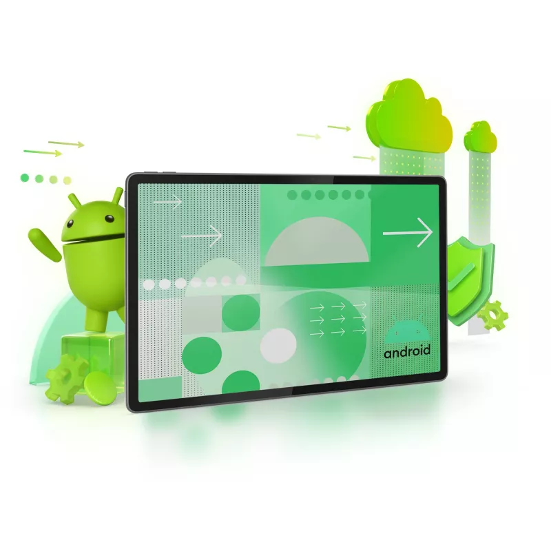 Lenovo Idea Tab Plus ZAG70201SE tablet, 12,1 inch (30,7 cm) IPS, 8 GB RAM, 256 GB, wifi, Android 15, met pen, grijs