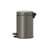Prullenbak Brabantia 113246 3 L rond platina
