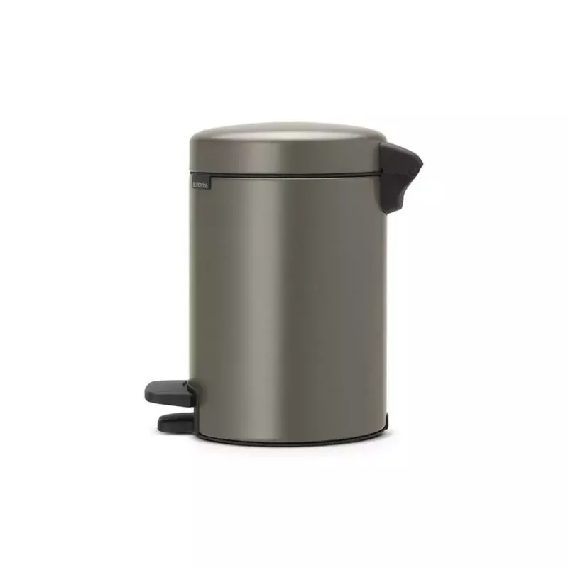 Prullenbak Brabantia 113246 3 L rond platina